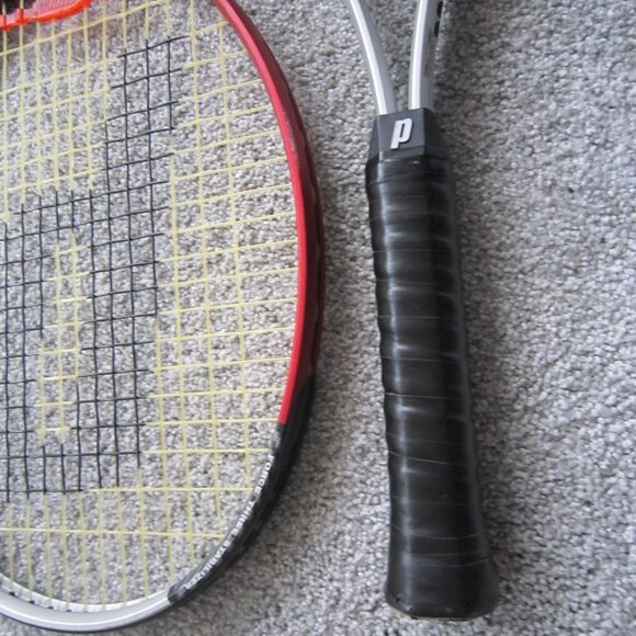 Prince Force 3 Titan Ti Tennis Rackett / Racquets with Soft Cases - Lot of 2 - Picture 3 of 10